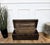 Wood Antique Rustic Italian Walnut Wood Chest Trunk Basket, 1890s For Sale - Image 7 of 11