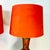 1960s Vintage Boho Chic Glazed Drip Ceramic Table Lamps - A Pair, New Shades. For Sale - Image 6 of 15