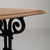 Cast Iron Bistro Table with Wood Top, Antique, France, Early 20th Century For Sale In Greensboro - Image 6 of 11