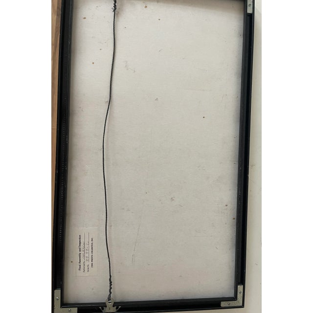 21” by 13””, Vintage Chinese embroidery silk on silk with Chinese lion and phoenix bird , Chinese...