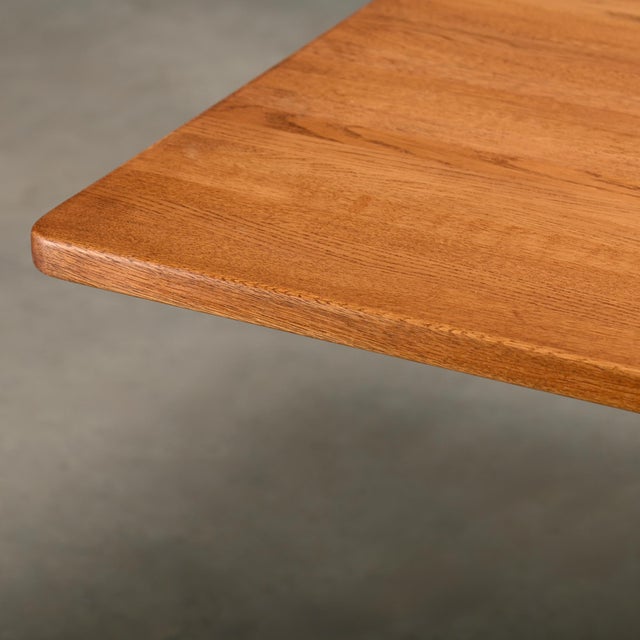 Vintage Shaker Oak Dining Table by Børge Mogensen for Karl Andersson & Söner, 1960s For Sale - Image 13 of 18