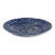 Signed Christine Jouval Blue Aptware Serving Bowl For Sale