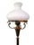 Floor Lamp in Opal Glass and Brass, 1950s For Sale - Image 4 of 4