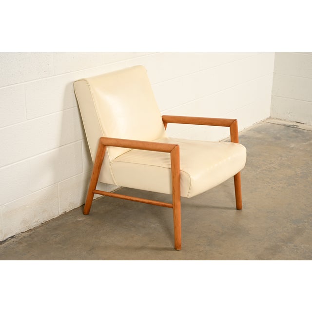 Conant Ball Leslie Diamond for Conant Ball Mid-Century Modern Sculpted Solid Birch Lounge Chair, 1950s For Sale - Image 4 of 14