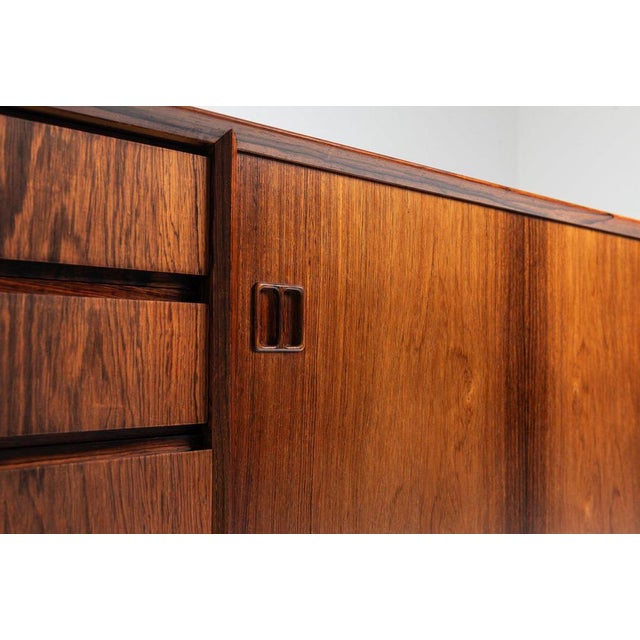 Sideboard in Rosewood by Erik Buch for Oddense Mobler, Denmark, 1960s For Sale - Image 12 of 17