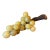 Vintage Italian Alabaster Grape Cluster, Extra Large, Wood/Vine Stem For Sale