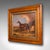 Victorian Small Antique Greyhound Painting, Oil on Board, Maple Frame, Dog Art, Victorian For Sale - Image 3 of 8