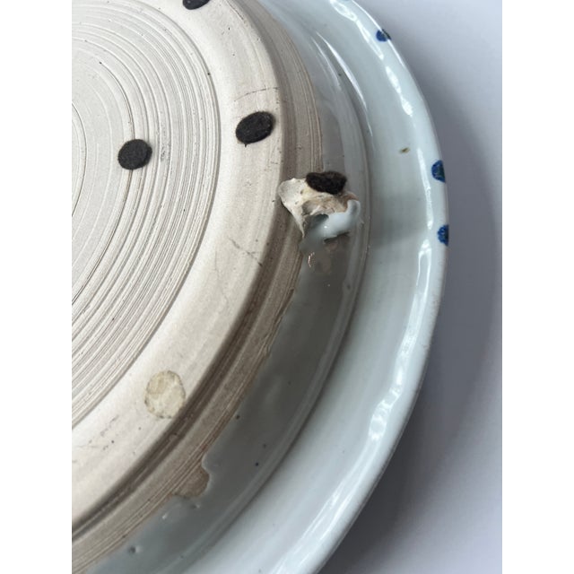 Vintage Handmade Pottery Decorative Bowl For Sale - Image 9 of 10