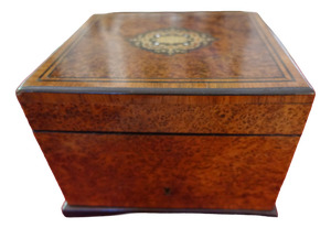 19th Century Boulle Marquetry Cigar Humidor