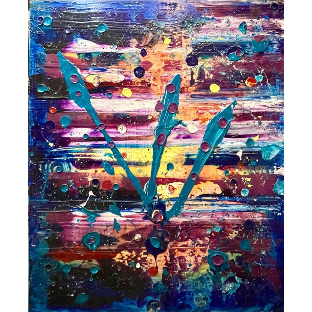 Richard Heinsohn (American, -1961) "Life Forms in Transit," Hand signed and dated 1988 verso. Provenance: Allan Stone...