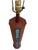Mid-Century Modern Mid Century Modern Harris Strong Wood and Ceramic Tile Table Lamp For Sale - Image 3 of 6