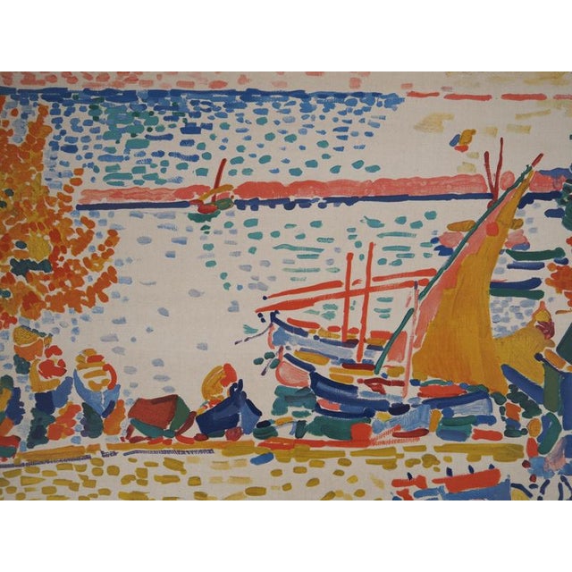 André Derain, Fauvist Port of Collioure, Signed Lithograph For Sale - Image 5 of 9