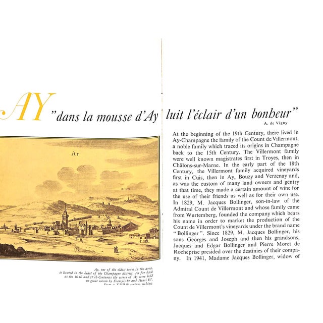 "Bollinger: The Story of a Champagne" 1971 Ray, Cyril For Sale In New York - Image 6 of 12