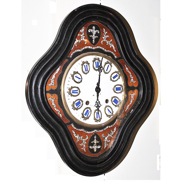 French Antique Baker's Clock Chairish