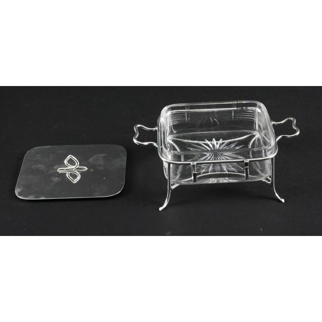 Metal Butter Sardine Dish from Mappin & Webb, 19th Century For Sale - Image 7 of 12