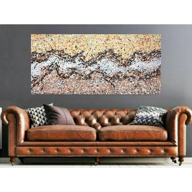 Caramel-Chocolate Mood.Modern Original Painting. Iryna Kastsova For Sale - Image 10 of 10