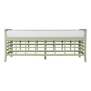 Luna Bench - Celery Green For Sale