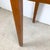 Vintage Mid-Century Console to Dining Table With Scalloped Top & Brass Sabots, 21”–78”, 1960s For Sale - Image 17 of 18