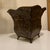 Shabby Chic Vintage Ornate Pressed Metal Planter For Sale - Image 3 of 4