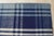 Textile 12x15 Sophisticated Elegant Blue Large Scale Plaid Geometric Flatweave Wool Rug For Sale - Image 7 of 9