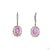 2.04 Carat Old European Cut Diamond Ruby Gold Earrings, A Pair For Sale In New York - Image 6 of 9