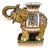 Amber Large Vintage Chinese Asian Glazed Terracotta Elephant Garden Stool Bench For Sale - Image 8 of 15