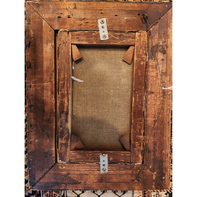 Late 19th Century 19th Century Orientalist French Oil on Canvas, Framed For Sale - Image 5 of 7