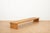 Brown Wooden Bench with Legs and Slats in Oak, 1970s For Sale - Image 8 of 14