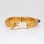 Late 19th Century Antique Gia No Heat Sapphire Diamond Bracelet 19k Yellow Gold Leitao & Irmao For Sale - Image 5 of 6