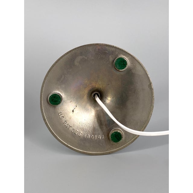 Mushroom Glass Table Lamp by Bill Curry for Laurel Lamp Co., 1960s For Sale - Image 14 of 18