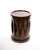 Mid-Century Modern Mahogany Drum-Shaped Revolving Side Table For Sale - Image 9 of 9