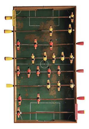 Vintage Table Football, Belgium, 1960s
