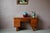 Art Deco Boudoir Dressing Table in Elm Burl and Brass, 1930s For Sale - Image 3 of 14