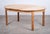 Wood Vintage Brutalist Oak Dining Table with Extensions by Henning Kjærnulf, 1960s For Sale - Image 7 of 11