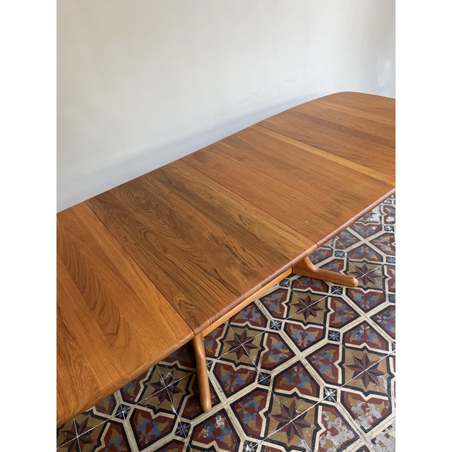 Extendable Dining Table from Dyrlund, 1960s For Sale - Image 9 of 18