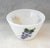 Traditional Vintage Traditional Hand Painted Gay Fad Studios Fire King 7.5" Milk Glass Bowl Fruit Pattern For Sale - Image 3 of 9
