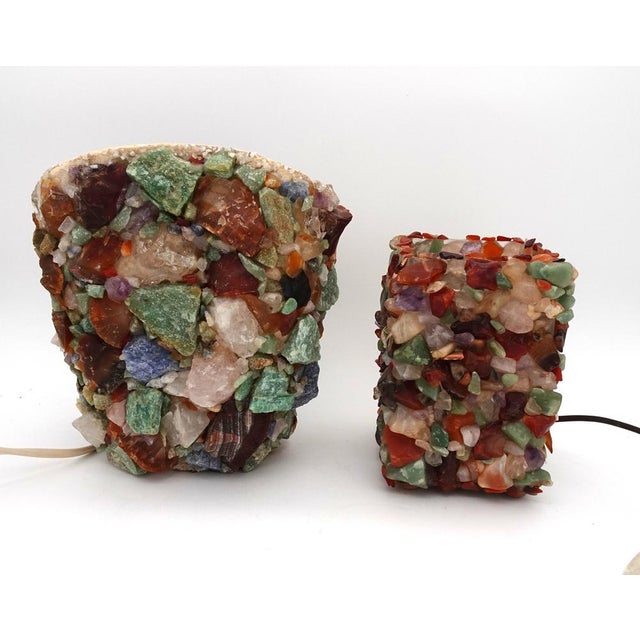 Vintage Brutalist Table Lamp, 1950s, Set of 2 For Sale - Image 17 of 17