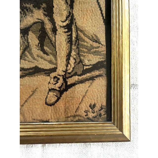Early 20th Century Framed Antique European Woven Tapestry Textile For Sale - Image 5 of 16