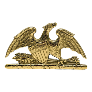 1952 Virginia Metalcrafters Brass “Spread Eagle” Federal Bookends – Pair