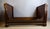 Wood Antique Brown Wooden Sofabed For Sale - Image 7 of 13