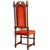 19th Century Italian Hand Carved Walnut Hall Chairs attributed to Cadorin, Set of 2 For Sale - Image 6 of 9