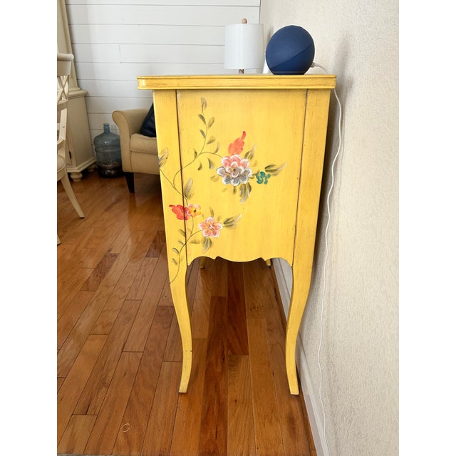 Shabby Chic Vintage Style Accent Chest For Sale - Image 3 of 5