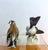 Arts & Crafts 1950s Jens Peter Dahl-Jensen Danish Bird Sculptures Figurines Pair For Sale - Image 3 of 10