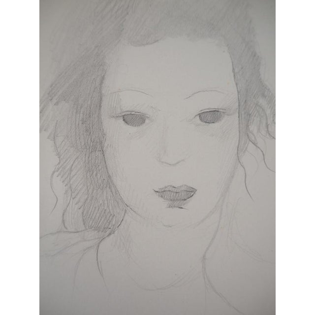 Marie Laurencin, Dreamer, Original Pencil Drawing For Sale - Image 5 of 7