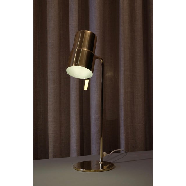 Gold Model B-195 Table Lamps by Hans-Agne Jakobsson for Hans-Agne Jakobsson AB Markaryd, 1960, Set of 2 For Sale - Image 8 of 9