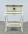 Ivory Ivory Single Drawer Nightstands Tables from Willis & Gambier, Set of 2 For Sale - Image 8 of 15