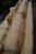 Wood Sherill Yellow Damask Couch W/ Corded Fringed Skirt & Tasseled Throw Pillows For Sale - Image 7 of 18