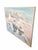Postmodern Late 20th Century Large Signed Southwestern Pottery and Desert Landscape Textured Painting on Canvas For Sale - Image 3 of 13