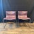 1980s Pair of Mid Century Modern Knoll Handkerchief Chairs by Massimo and Lella Vignelli For Sale - Image 5 of 17