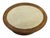 Traditional Mid 20th Century Oval Side Table With Marble Top For Sale - Image 3 of 10